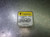 Kennametal 35/64" Carbide Drill Tip Insert QTY1 KTFSS05469HPG KCP15A (LOC1415A)