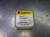 Kennametal 15.5mm Carbide Drill Tip Insert QTY1 KTIP1550HPM KCP15 (LOC848B)