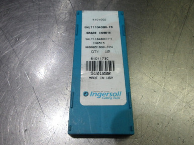 Ingersoll Carbide Inserts QTY10 SHLT110408N-FS IN6515 - Superior ...