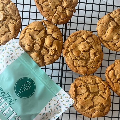 Double Peanut Butter Cookies