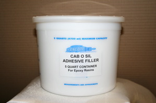  THREE (3) CAB O SIL  Adhesive Filler 5qt $73.00