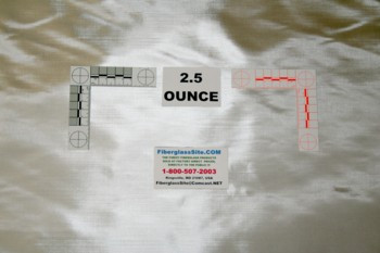 2.5 ounce Fiberglass Cloth x 56" Wide