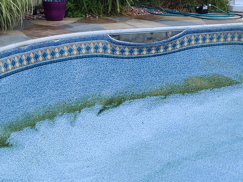 Pool  repair by Strobel Pool and Tile New Jersey 267-939-1501
BEFORE