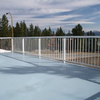 Fiberglass deck 