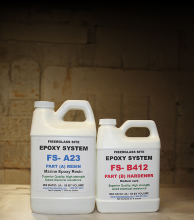 Epoxy Fiberglass Resin Kit