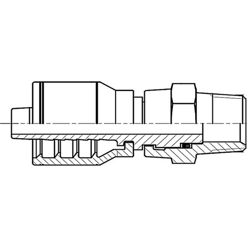 1616 NPT MALE SWIVEL