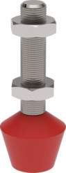 (1) 205108-M  SPINDLE (2) 323111 NUT
