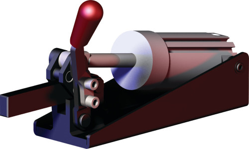 PNEUMATIC HOLD DOWN CLAMP W/L.H. HANDL