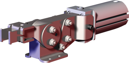 ENCLOSED PNUEM HOLD DOWN CLAMP