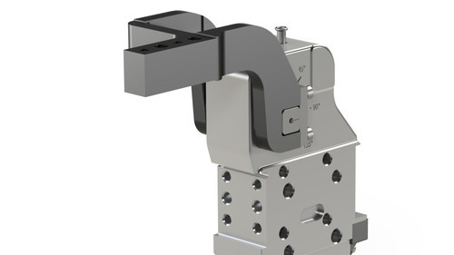 Clamping arm set