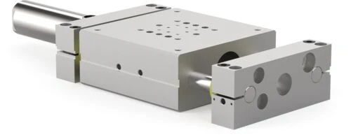 Externally powered base slide