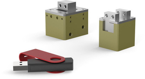 2 Jaw double wedge Parallel Gripper