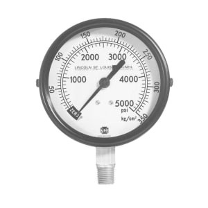 GAUGE, 5000# PRESSURE