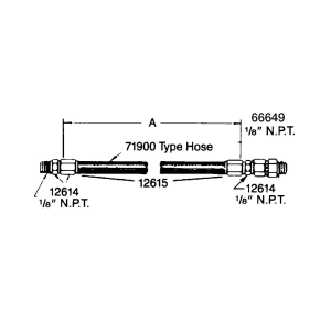 HOSE ASSEMBLY (19.5 LONG)