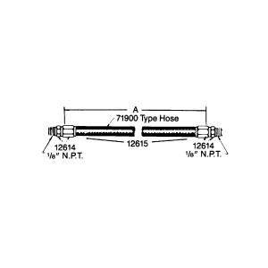 HOSE ASSEMBLY (20.5 LONG)