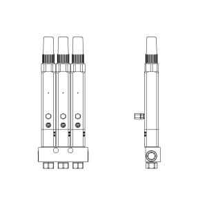 Injector manifold assy SL-V XL