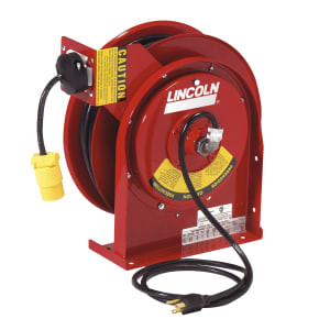 POWER CORD REEL - SNGL RECTP