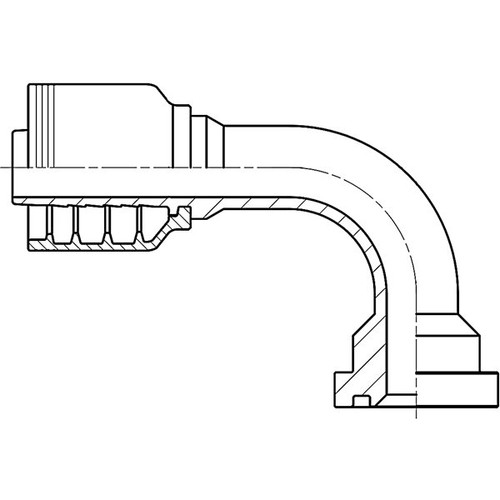 2020 CODE 61 FLANGE 90D BEND