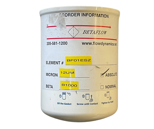 Filter Element 10UM 1.25 Short Canister