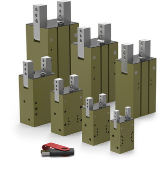 2 Jaw Angular 180 Degree Gripper