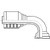 2424 CODE 62 FLANGE 90D BEND