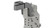 U clamping arm right set