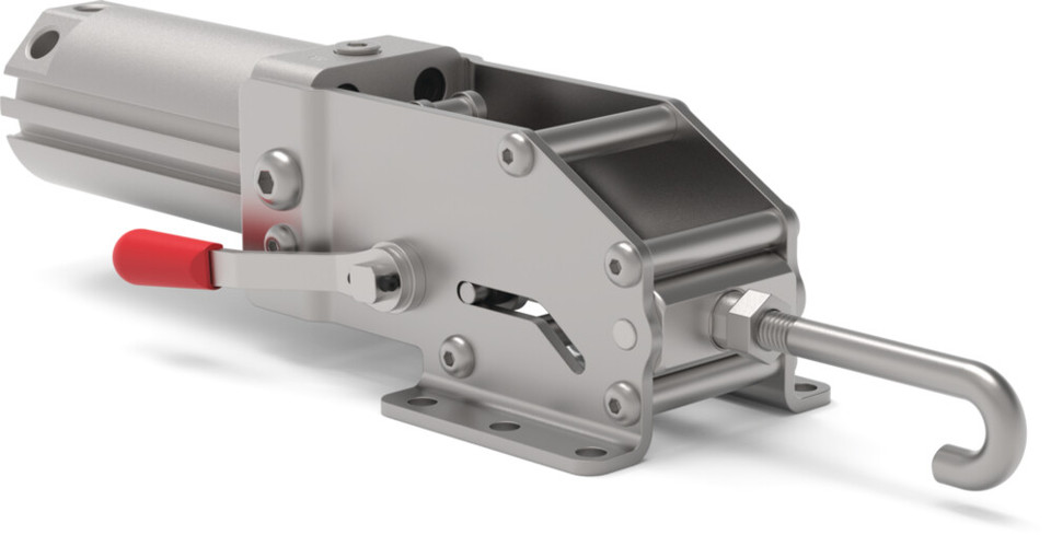 PNEUMATIC LATCH CLAMP-G PORT