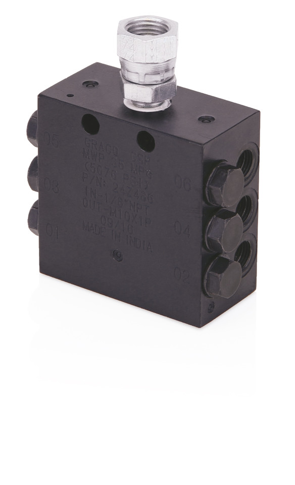 CSP VALVE,6 OUTLET,NPT,IND,PKG
