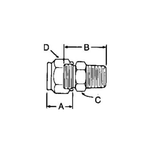 TUBE CONNECTOR SS