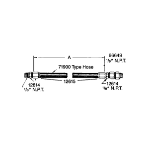 HOSE ASSEMBLY (9.5 LONG)