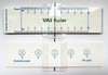 MED-04-010 VAS Pain Scale Rulers 0-10 cm w/ Buckle Slider Indicator