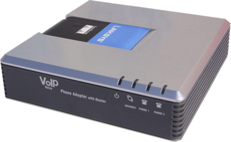 Cisco Linksys Sipura SPA2100 VoiP Telephone Adapter