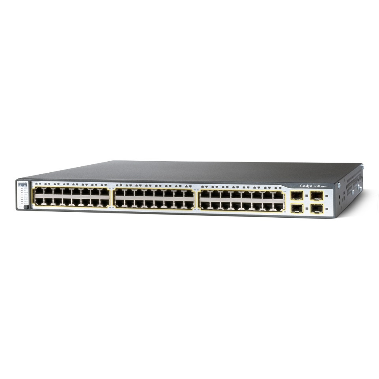【2台セット】Cisco / シスコ / Catalyst 3750 Series / WS-C3750-24PS-S V05 / PoE / No.D867 | CISCO Catalyst 3750-48PS-S スタッカブル マルチレイヤ