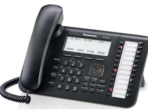 Panasonic KX-NT546 VoIP Display Phone Black (KX-NT546-B) - Dotcom