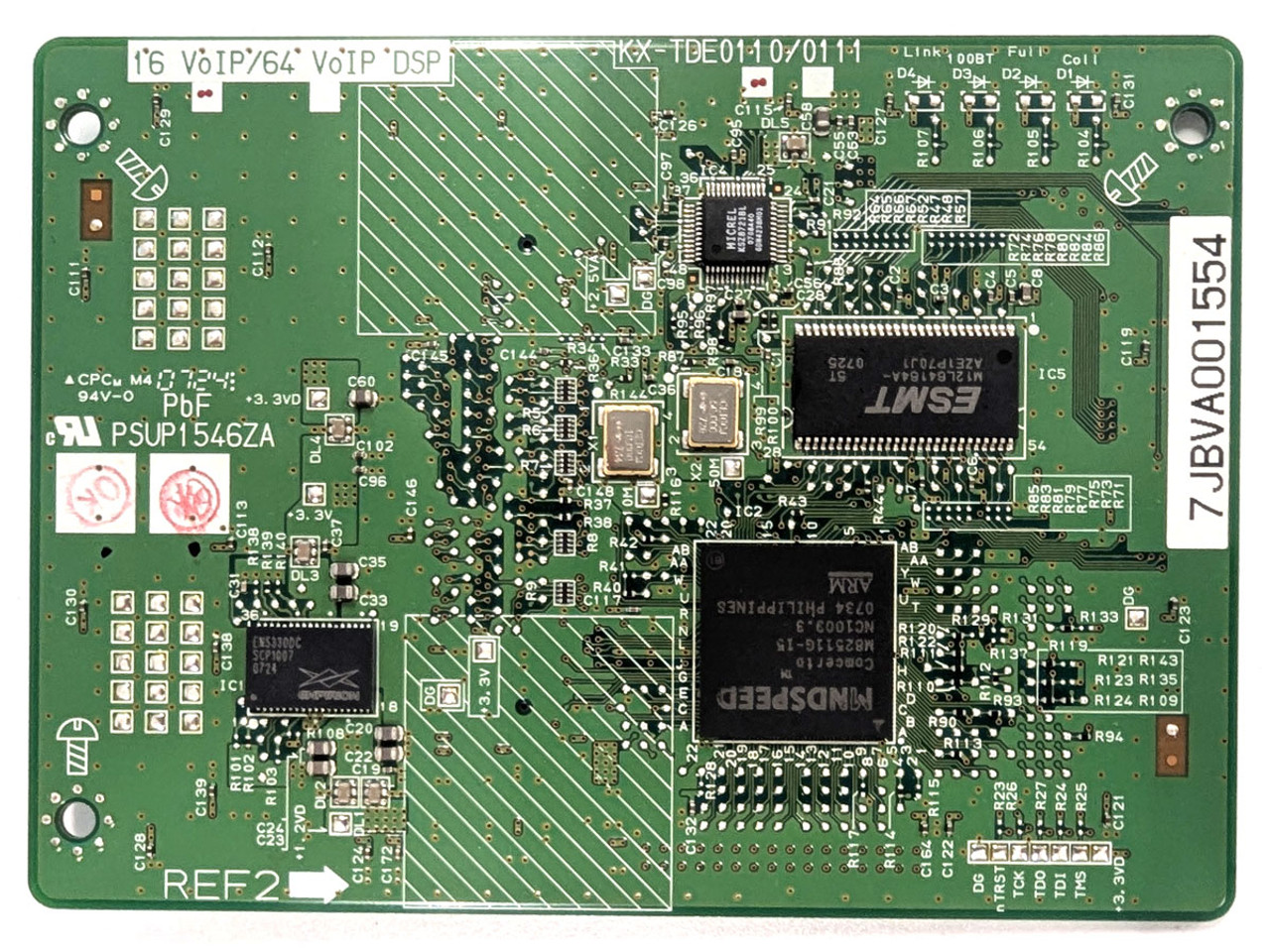 Panasonic KX-TDE0110 16 Channel VoIP DSP Card