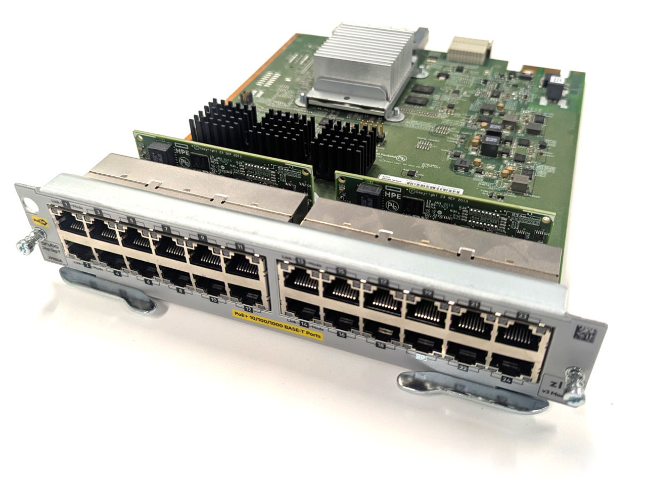 HPE Aruba J9986A 5400R 24-Port 1000Base-T PoE+ zl2 Expansion Module HPE Aruba J9986A 5400R 24-Port 1000Base-T PoE+ zl2 Expansion Module