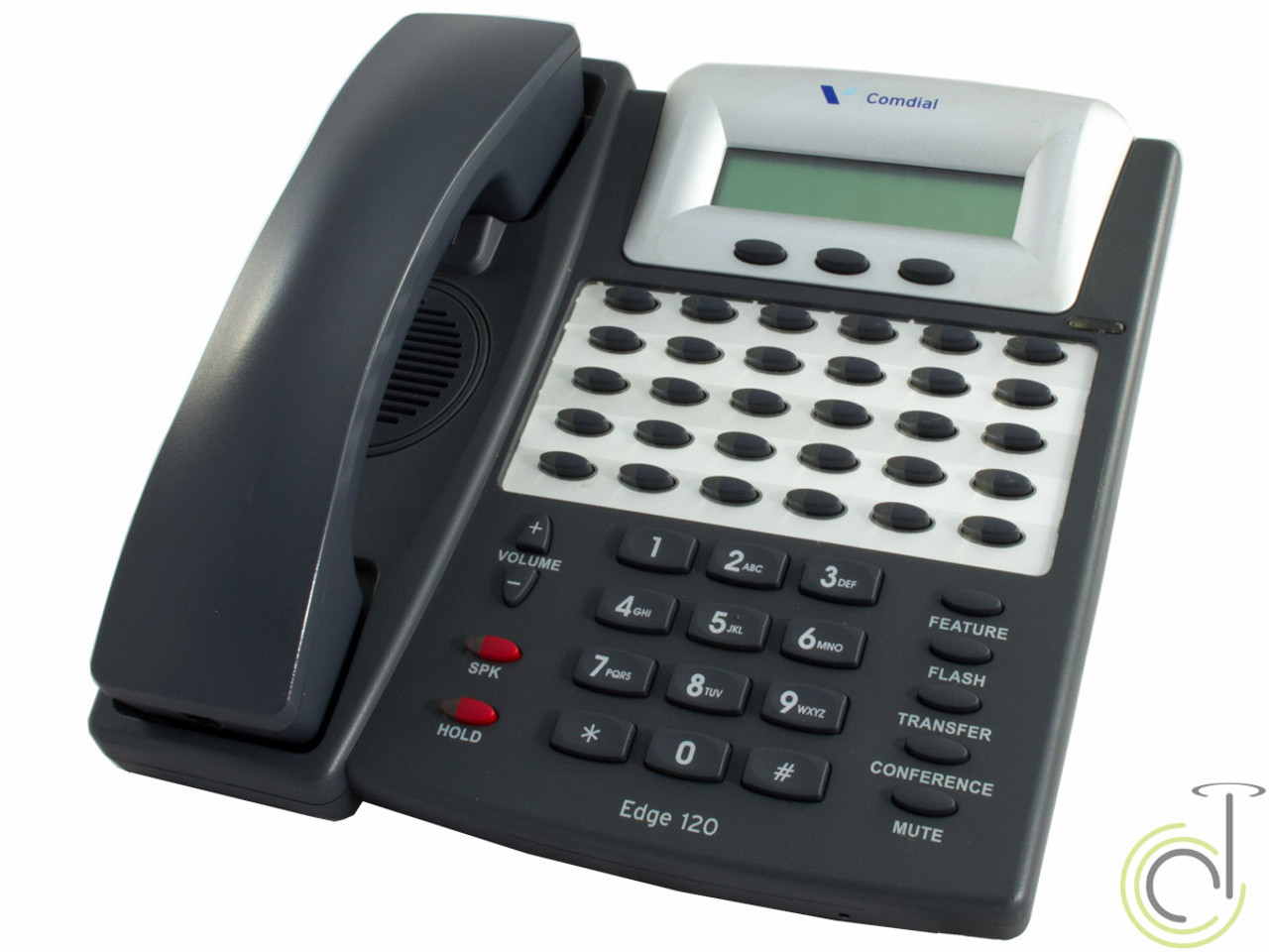 Comdial Vertical Edge 120 7261-00 Digital DX-120 Phone