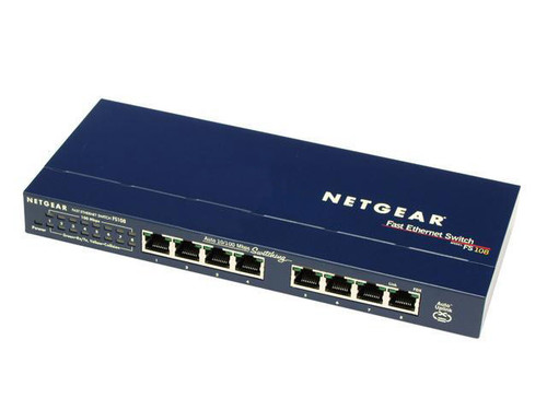 NETGEAR ProSafe FS108PAU スイッチングハブ Netgear FS108 ProSafe 8 Port Switch