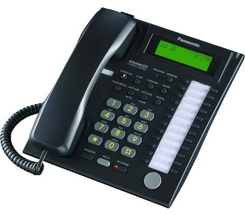Panasonic KX-T7736 24 Button Digital Phone (Black)