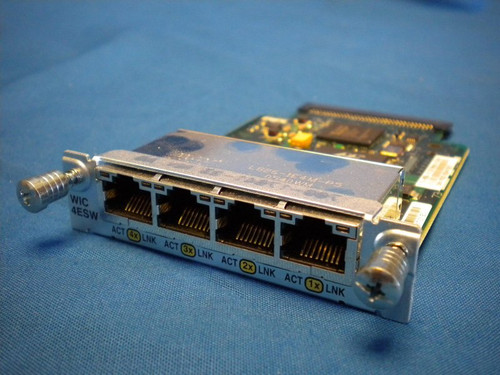 Cisco WIC-4ESW Halogram 1751 Interface Card Genuine