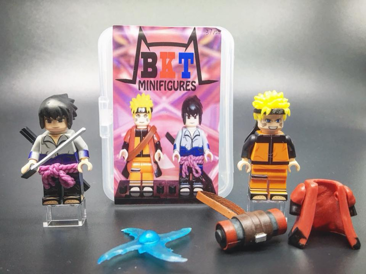 █ Buy 2 Get 1 Free █ Naruto Anime Custom MiniFigure Kids Gift Toys 