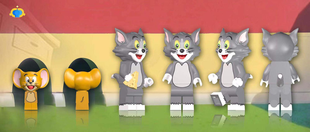 Amazon.com: Tom & Jerry, Tom Figure 2-Packs: Play Ball, Multicolor (14462)  : Toys & Games