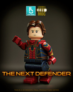 Custom Minifigures Living Bricks LCM The Next Defender 