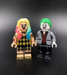 Custom Minifigures MJB Joker Queen Disco Version