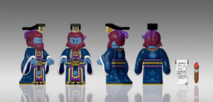 Custom Minifigures Fantastic Lamp Yamaraja