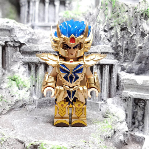 Custom Minifigures leqoleqo Gold Saint Cancer