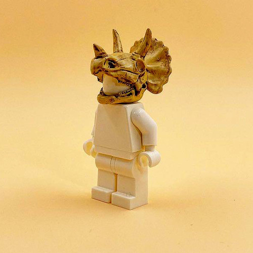 Custom Minifigures NoBrand Triceratops Helmet