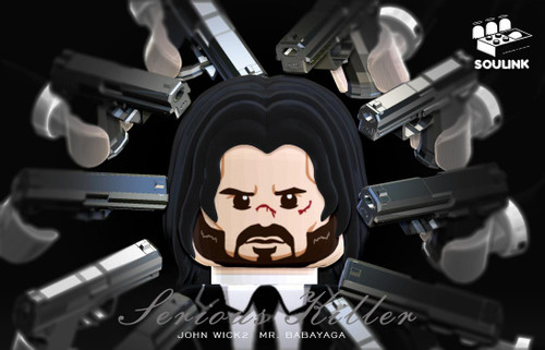 Custom Minifigures Soulink Mr. Wick 2.0