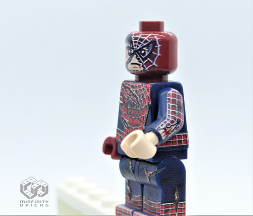 the amazing spider man 2 lego minifigure