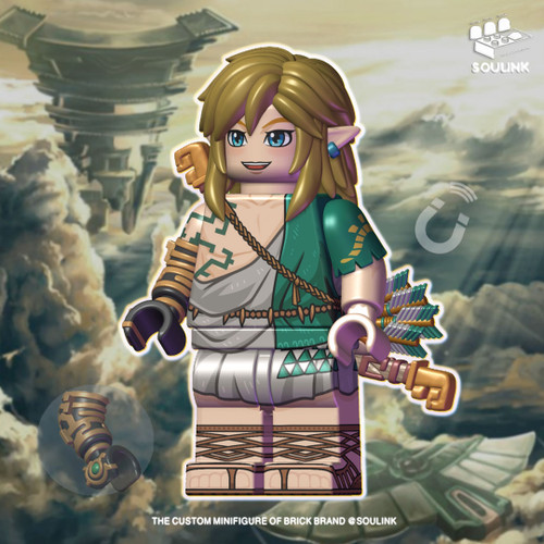 Custom Minifigures Soulink Zelda Link